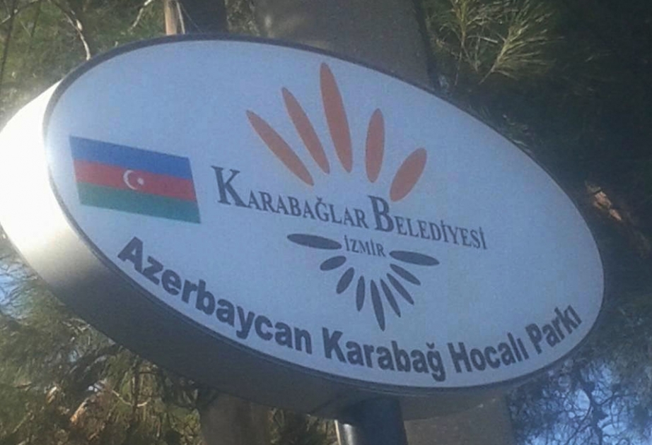 Khojaly Park opens in Izmir