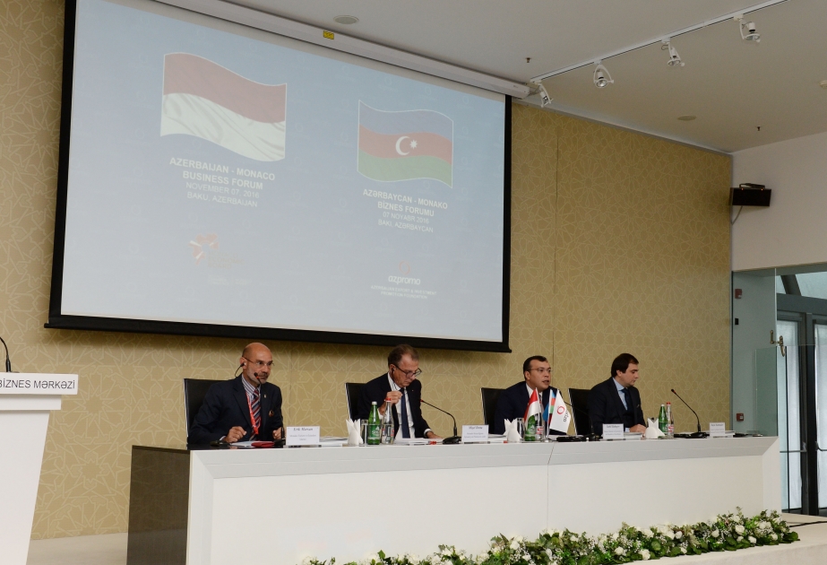Bakou accueille un forum d’affaires azerbaïdjano-monégasque