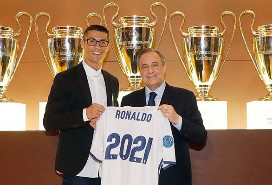“Real Madrid” klubu Kriştianu Ronaldo ilə müqavilənin müddətini 2021-ci ilədək artırıb