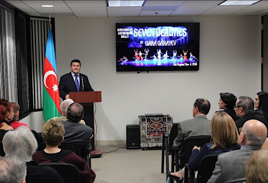 “Seven Beauties” ballet of Azerbaijan screened in Los Angeles