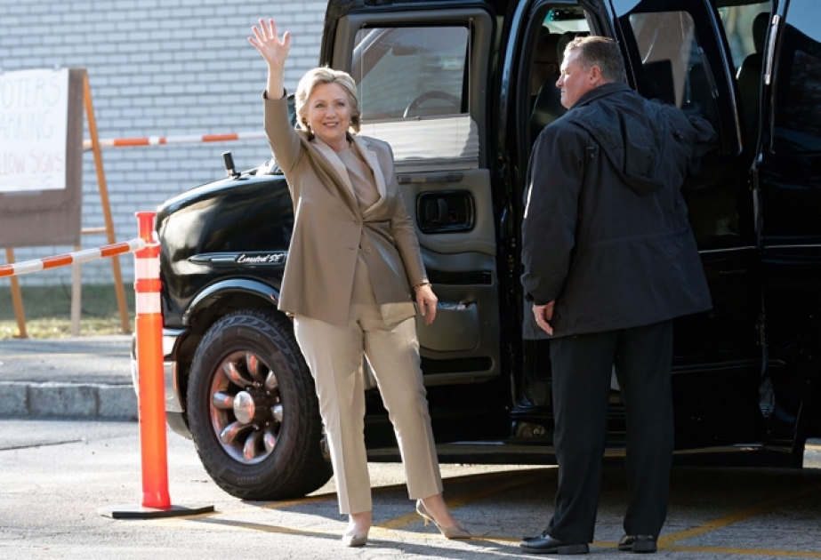 ABŞ: Hillari Klinton prezident seçkilərində səs verib