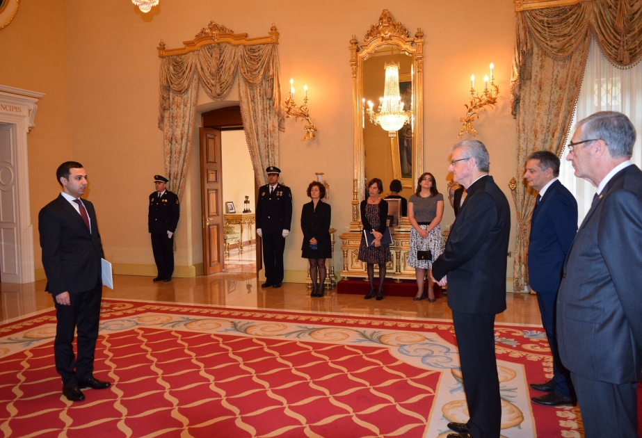Azerbaijani Ambassador to Spain presents credentials to Co-Prince of Andorra