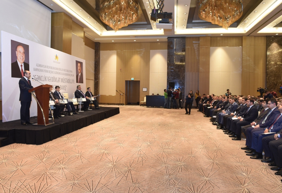 Baku hosts conference on 25th anniversary of restoration of Azerbaijan`s independence