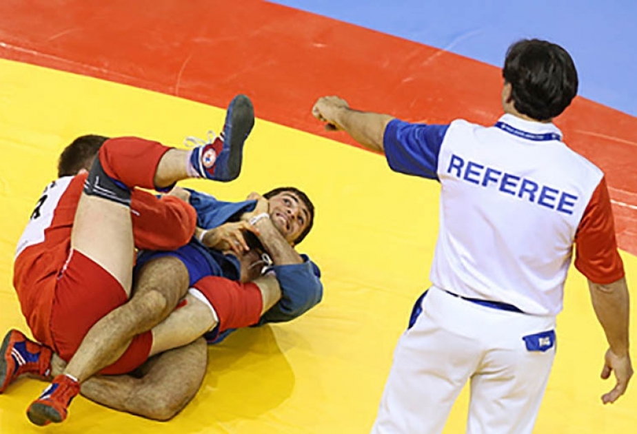 Azerbaijani sambo wrestlers vying for world medals