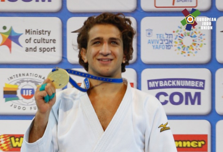 Azərbaycan cüdoçusu Hidayət Heydərov Avropa çempionatının qızıl medalını qazanıb [YENİLƏNİB]