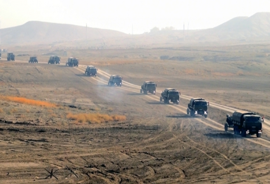 Armed Forces continue large-scale exercises in Nakhchivan