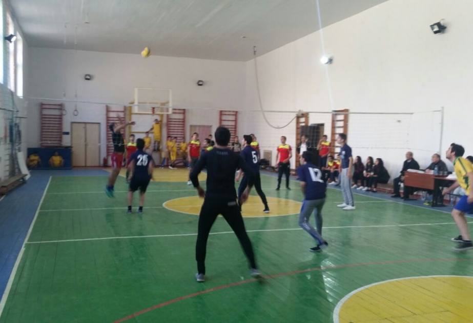 Tələbələr arasında voleybol üzrə respublika birinciliyinin qalibi müəyyənləşib