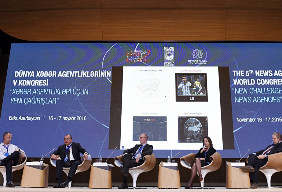News agency innovation discussed at 3rd session of Baku Congress VIDEO