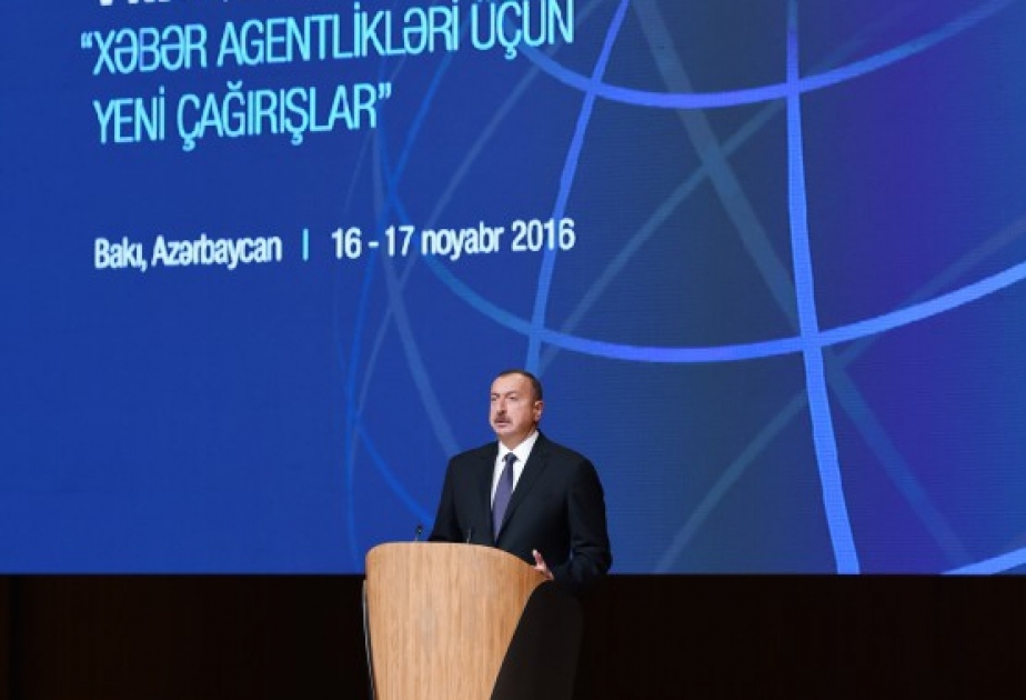 Prezident İlham Əliyev: Hamımız azad medianın tərəfdarıyıq