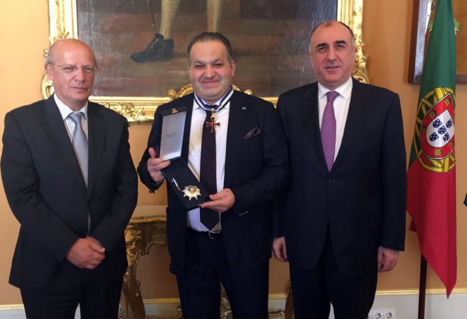 Le consul honoraire du Portugal en Azerbaïdjan décoré d’un ordre