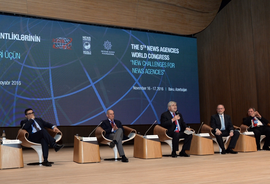 Protecting journalists’ mission discussed at 5th session of Baku Congress VIDEO