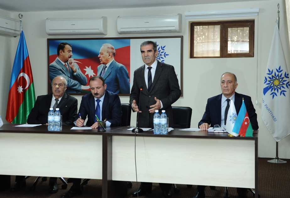 YAP Səbail rayon təşkilatının yaranmasının 24-cü ildönümü qeyd olunub