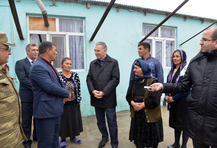 Baş nazirin müavini Cəbrayıl rayonunun Cocuq Mərcanlı kəndinə baş çəkib