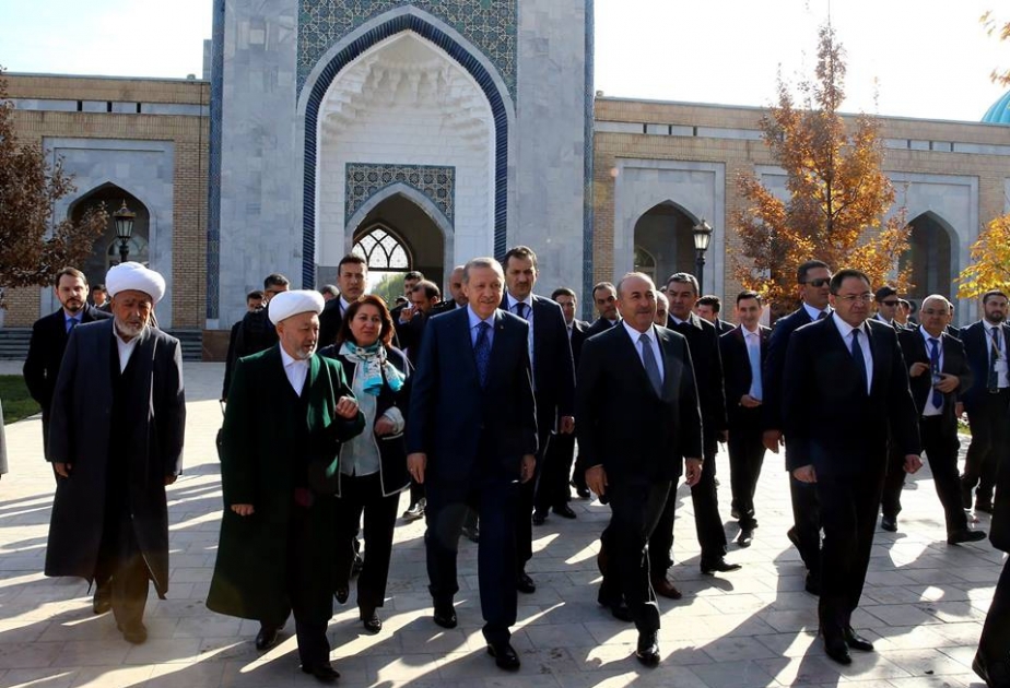 Le président turc est en visite en Ouzbékistan