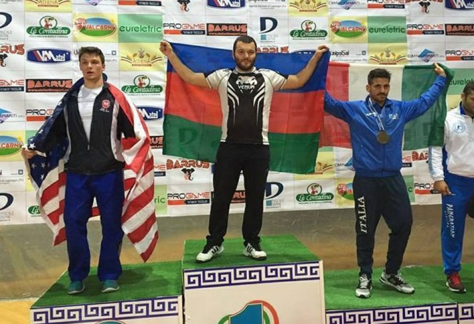 Azerbaijani athletes claim four golds at World Pankration Athlima Championships