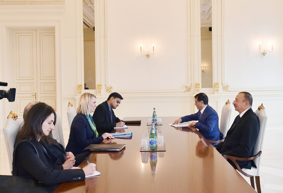 President Ilham Aliyev received US Deputy Assistant Secretary of State VIDEO