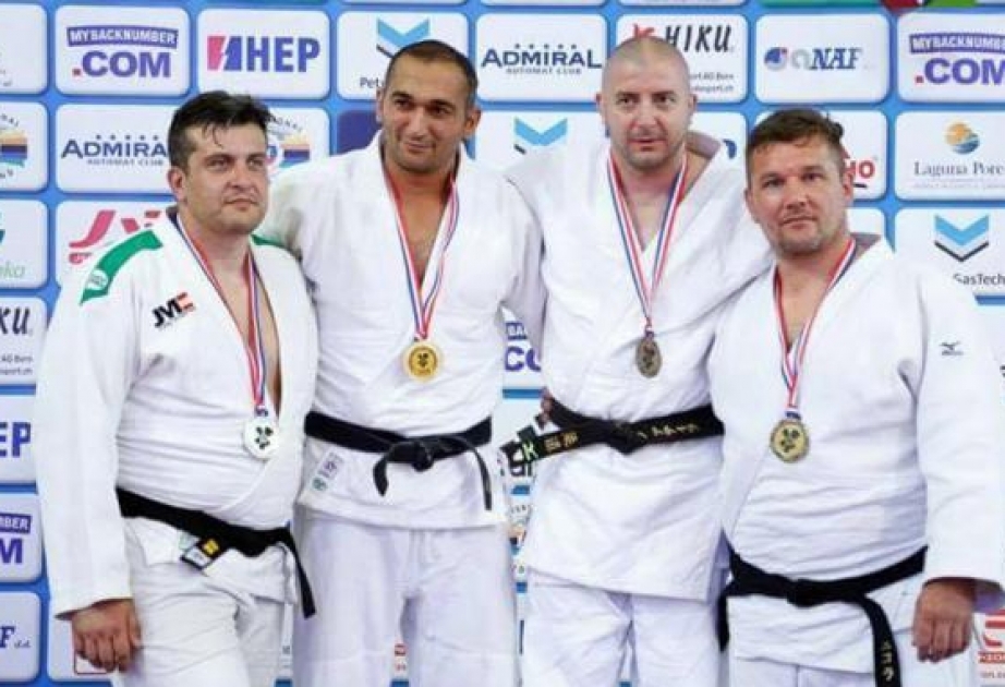 Azerbaijani veteran judo fighters claim five world medals