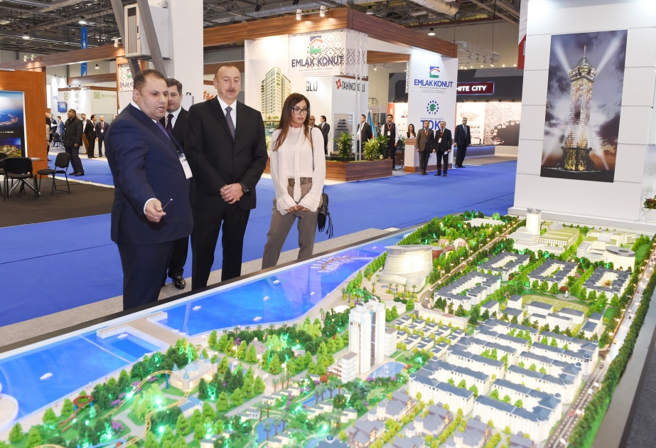 President Ilham Aliyev viewed Azerbaijan International Real Estate and Investment Exhibition VIDEO