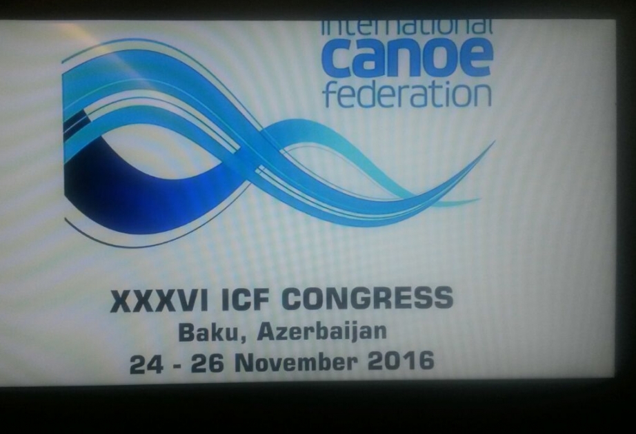 International Canoe Federation`s 36th Congress to convene in Baku