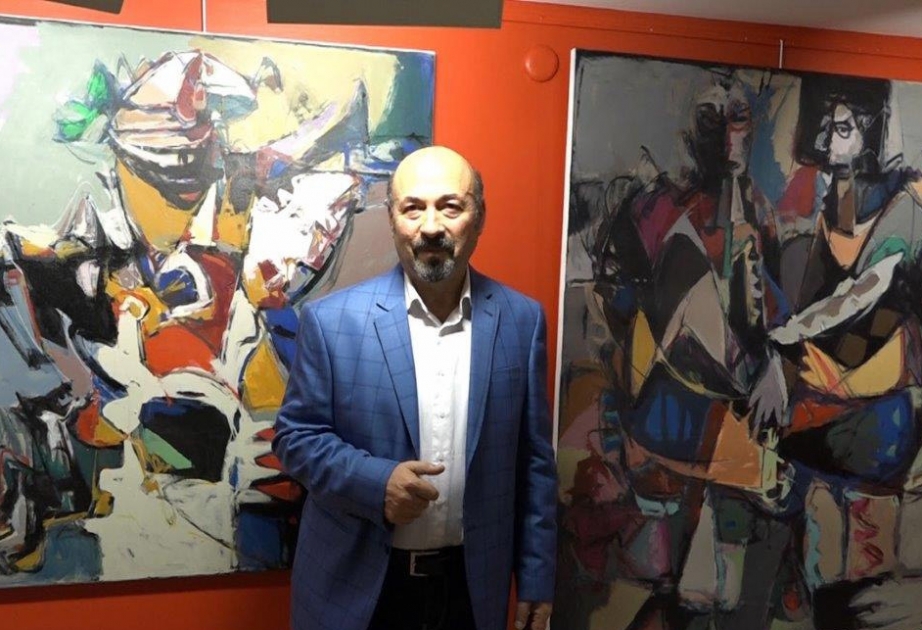 阿塞拜疆画家个人画展在伊斯坦布尔举行
