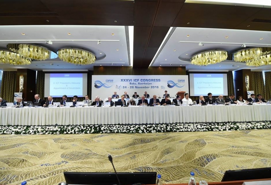 XXXVI. Kongress des Internationalen Kanuverbands tagt in Baku