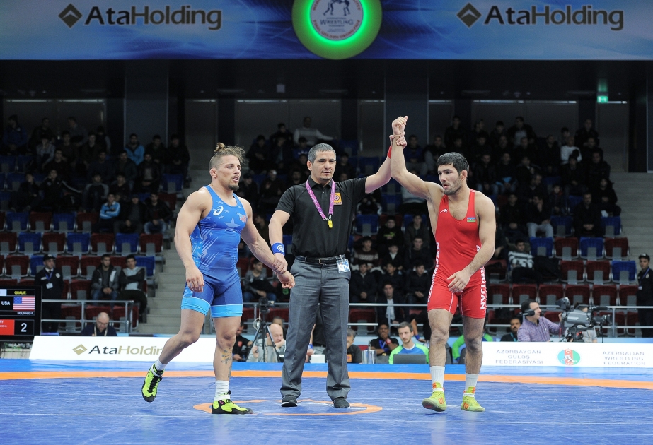 Baku: Finalrunde vom internationalen Ringerturnier “Golden Grand Prix“