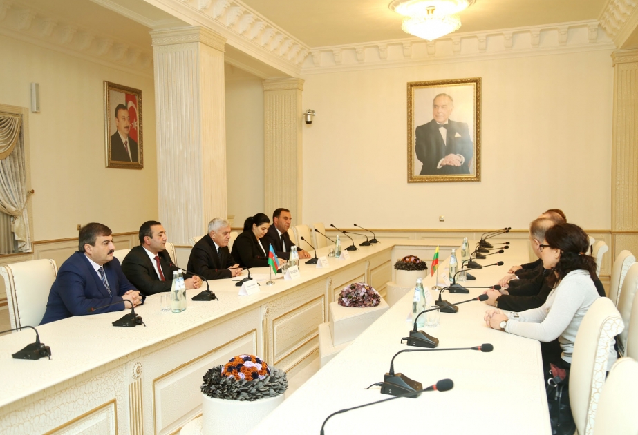 Gəncədə Litvadan olan nümayəndə heyəti ilə qarşılıqlı əməkdaşlıq məsələləri müzakirə olunub