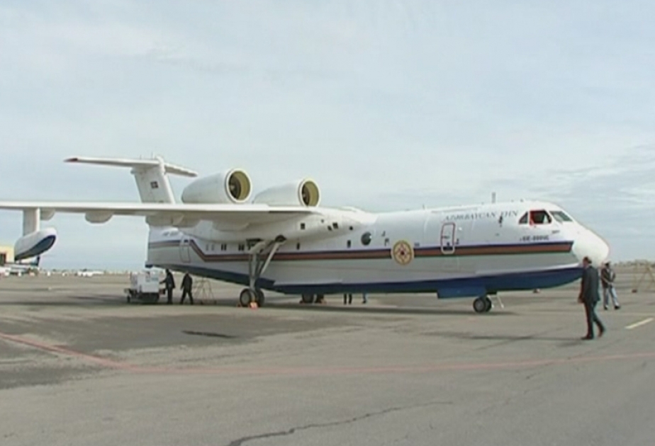 Самолет, принадлежащий Министерству по чрезвычайным ситуациям Азербайджана, вылетел в Израиль