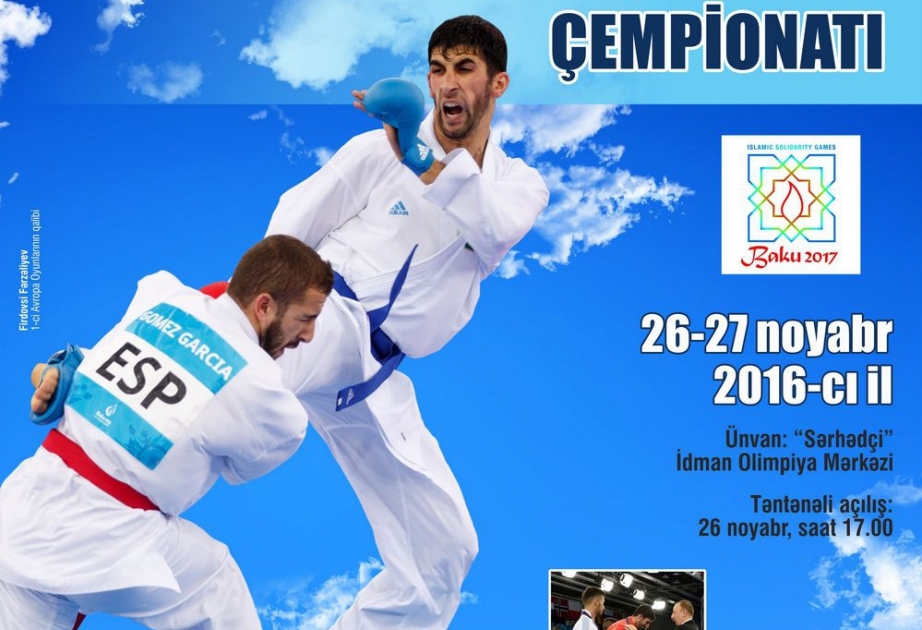 Karate üzrə Azərbaycan çempionatı keçiriləcək
