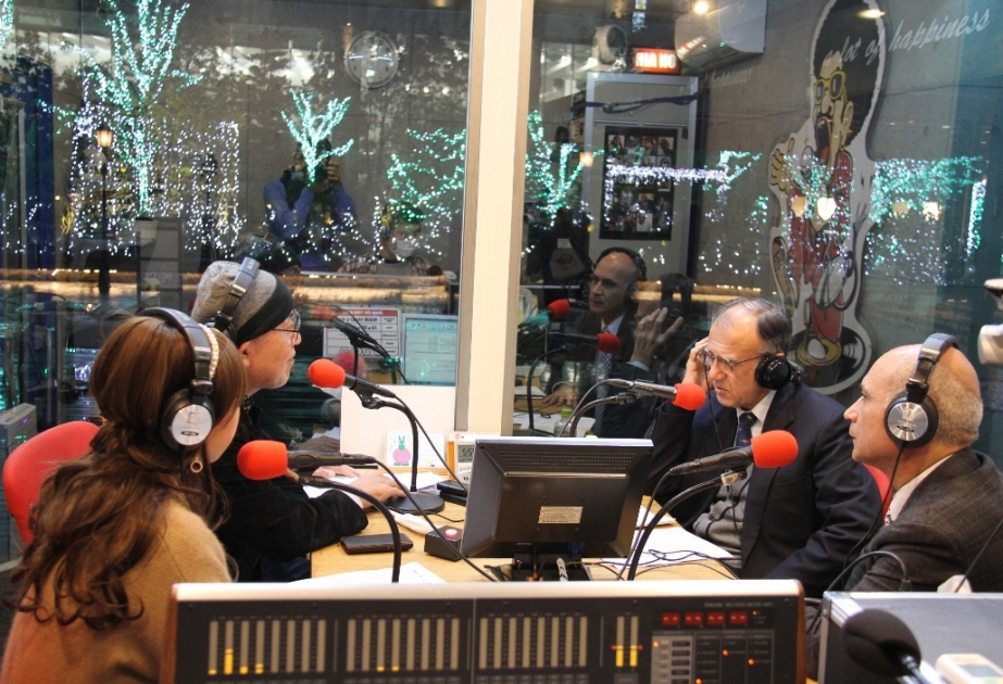 Японское радио транслировало передачу, посвященную 25-й годовщине восстановления независимости Азербайджана