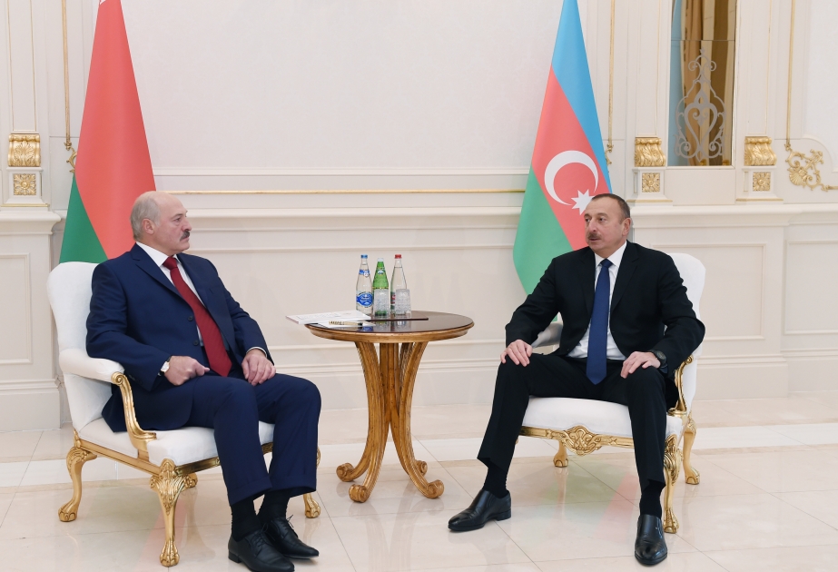 Встреча Президента Азербайджана Ильхама Алиева и Президента Беларуси Александра Лукашенко один на один [ОБНОВЛЕНО] ВИДЕО