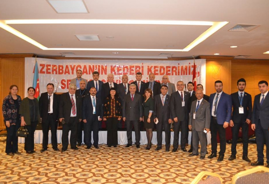 Türkiyə Azərbaycan Dərnəkləri Federasiyasının qurultayı keçirilib