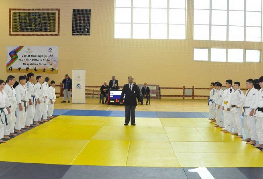 Cüdo üzrə açıq respublika birinciliyi yekunlaşıb
