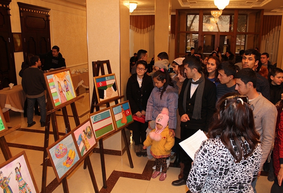 "Uzbekistan through the eyes of Azerbaijani children" exhibition launches in Tashkent
