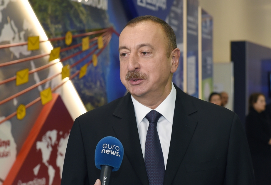 President Ilham Aliyev responded to questions from Euronews and Russia-24 channels VIDEO