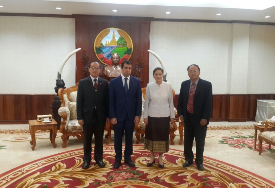 Laos parlamentinin sədri: Xalqımız çətin vaxtlarda göstərdiyi dəstəyə görə Azərbaycana həmişə minnətdardır