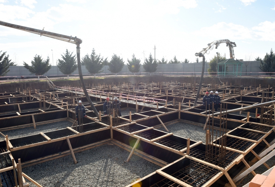 President Ilham Aliyev laid foundation of Mugham Center in Guzanli settlement VIDEO