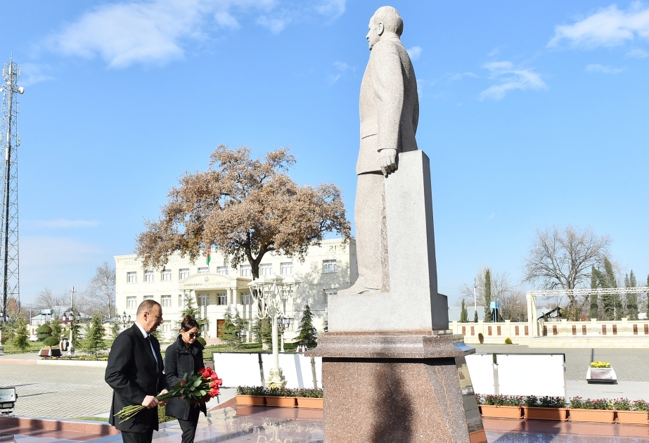 Visite du président de la République à Aghdam VIDEO