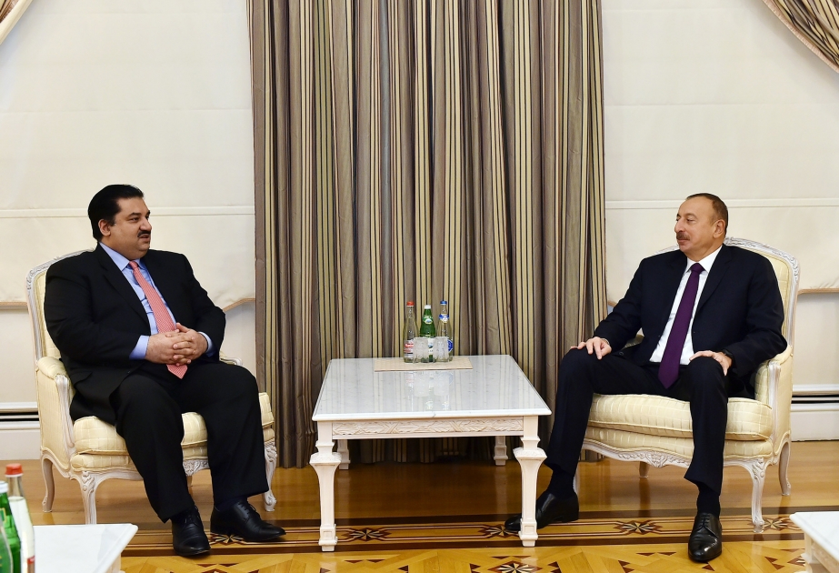 Präsident Ilham Aliyev empfängt pakistanischen Handelsminister VIDEO