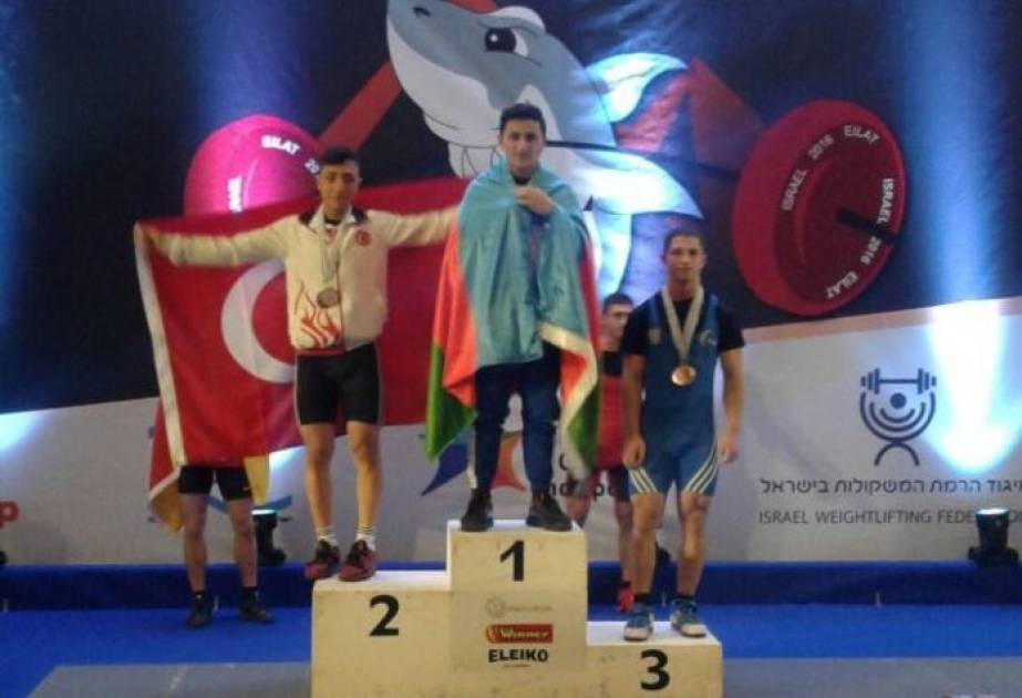 Azərbaycan idmançısı ağır atletika üzrə Avropa çempionatında bürünc medal qazanıb