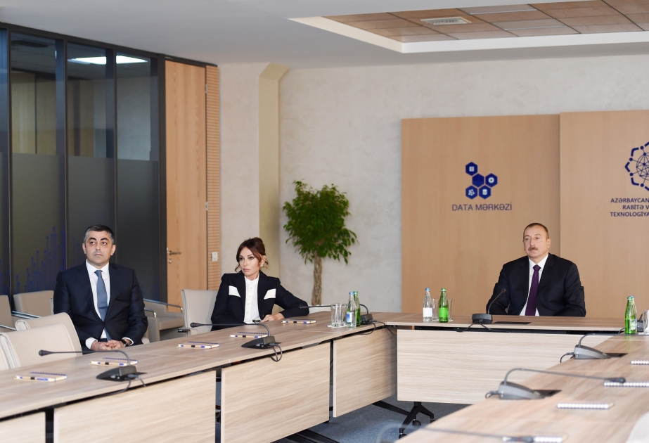 President Ilham Aliyev attended opening of Regional Data and International Commutation Centers of Ministry of Communications and High Technologies VIDEO