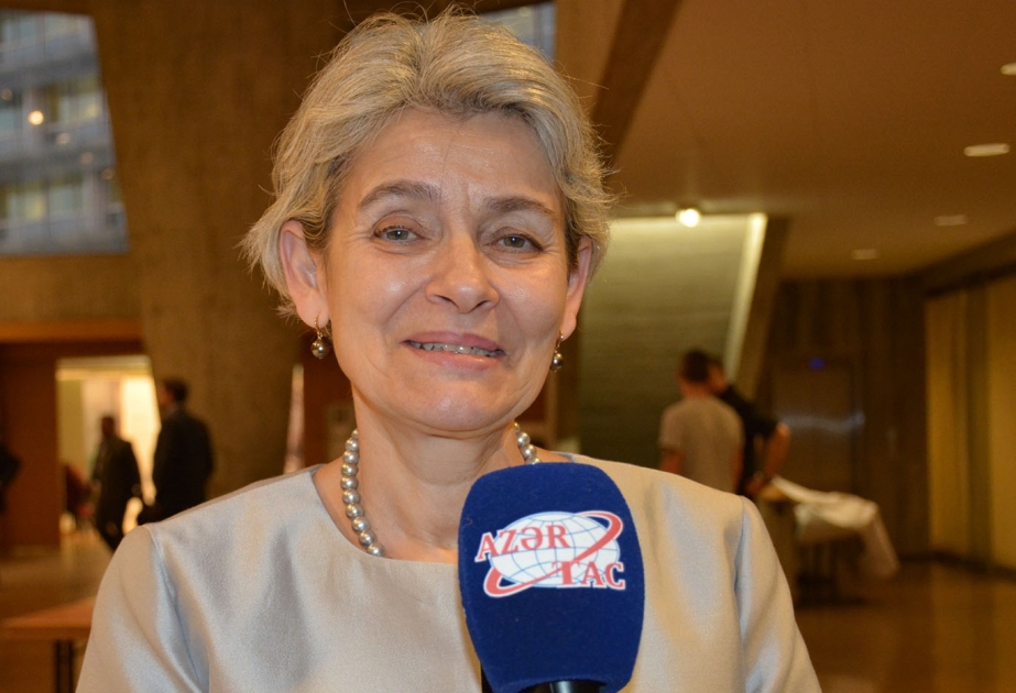 İrina Bokova: “Bakı prosesi” UNESCO üçün mayak rolunu oynayır VİDEO