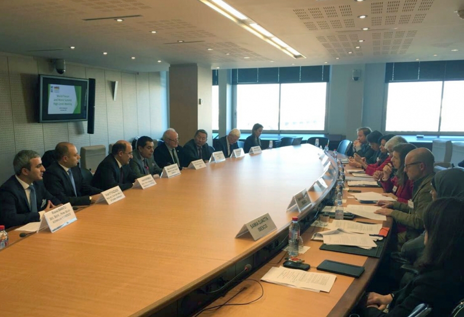 International High-Level Task Force Meeting on Intercultural Dialogue World Forum held at UNESCO Headquarters