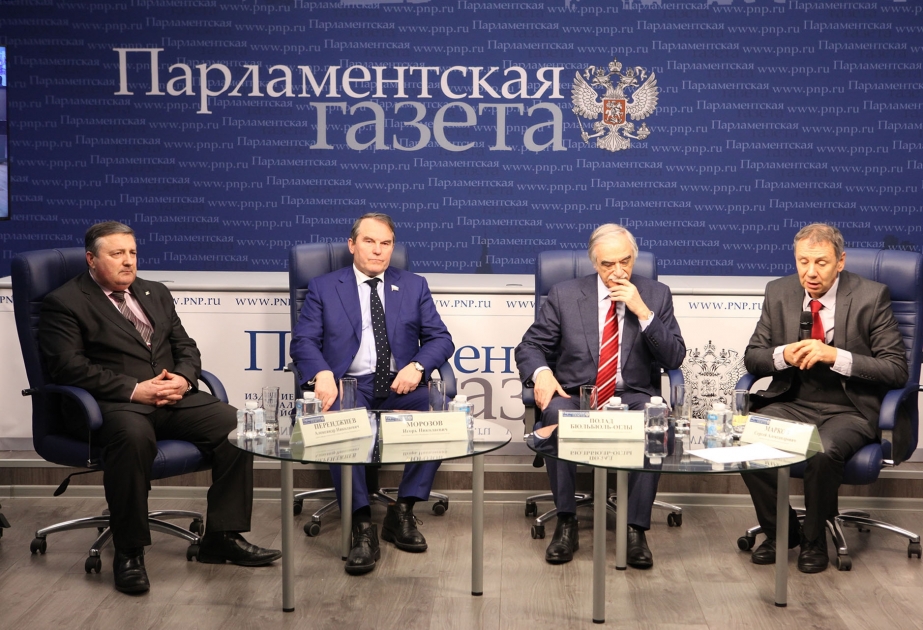 Moskvada Rusiya-Azərbaycan münasibətlərinə həsr olunan “dəyirmi masa” keçirilib