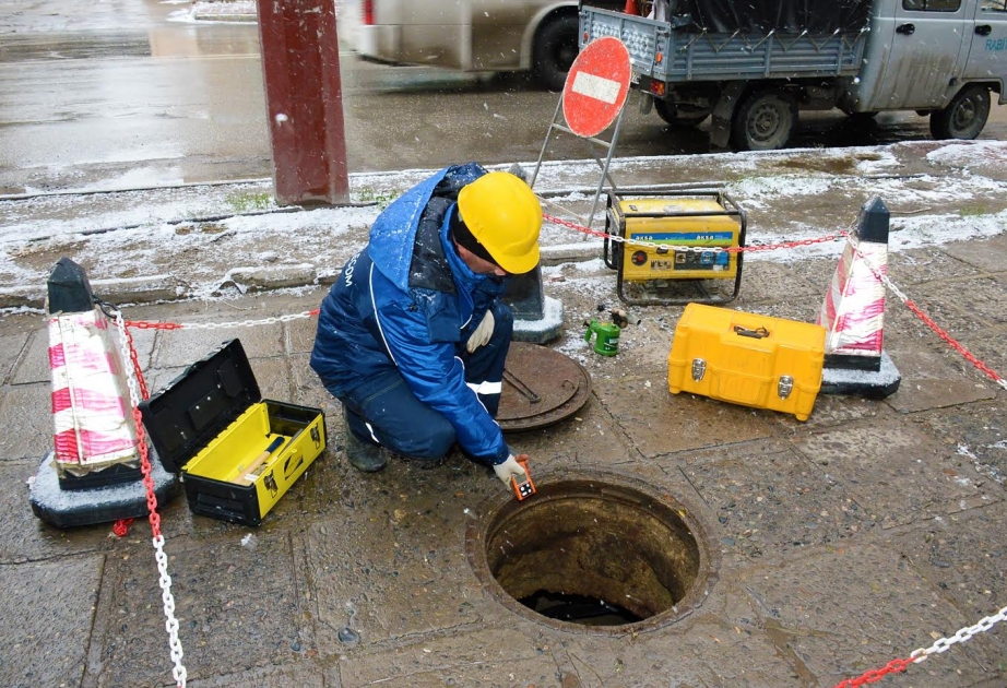 Bakı Telefon Rabitəsi İstehsalat Birliyi kabel-kanal infrastrukturunda əsaslı təmir işləri aparır