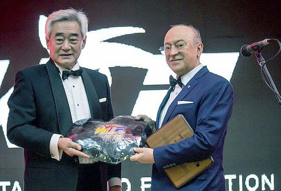 Azerbaijan Taekwondo Federation awarded The Best Member of the year