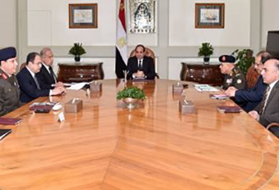 Президент Египта в связи с терактом в коптской церкви провел совещание с силовыми структурами