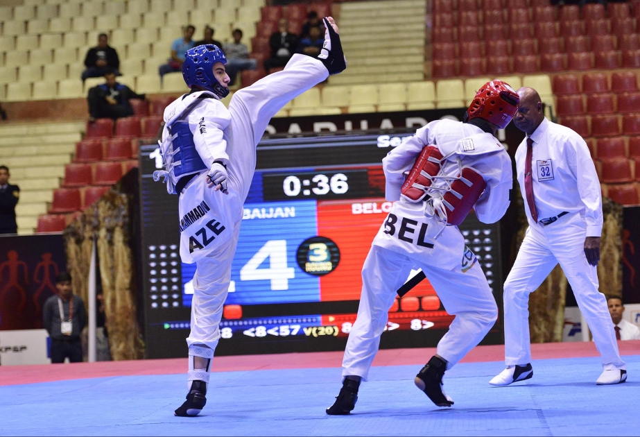 Azərbaycan taekvondoçuları komandalararası dünya çempionatının yarımfınalında Türkiyə ilə qarşılaşacaq