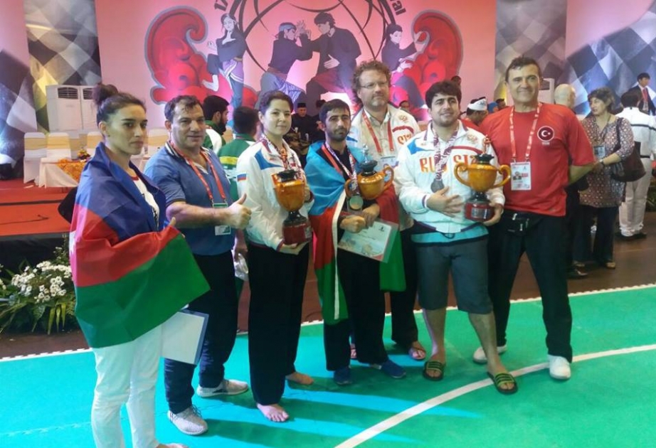 Azerbaijani fighter wins silver at World Pencak Silat Championship