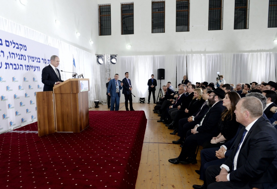 Israeli Prime Minister visits Chabad Ohr Avner Jewish educational center in Baku